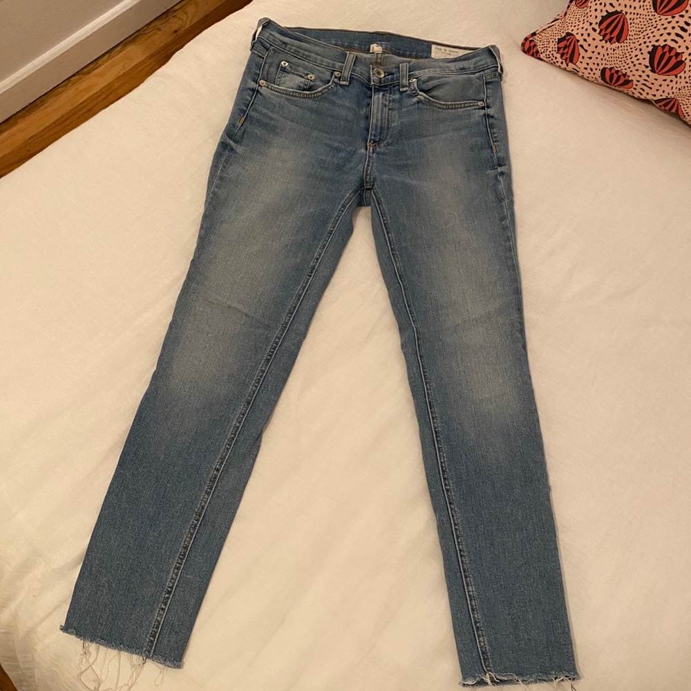 Rag & Bone Skinny Ankle Jean - Picture 1 of 4